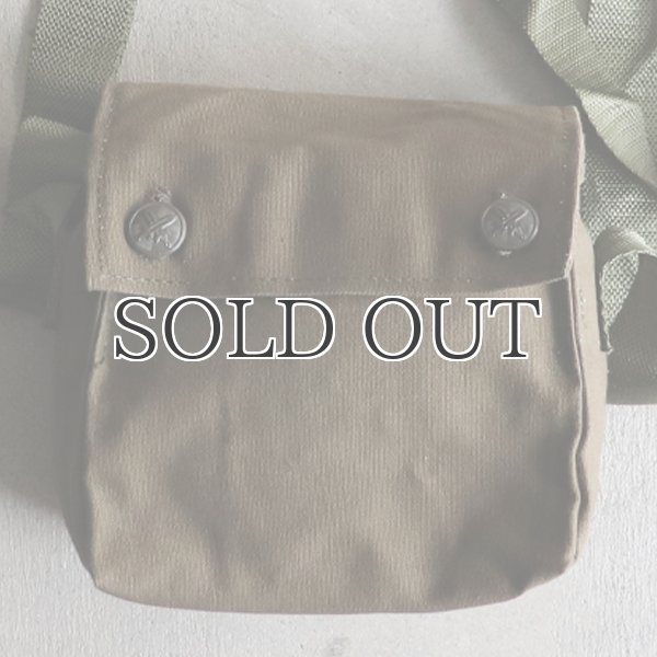 画像9: DEAD STOCK  / Czech Army Cotton Canvas Shoulder Small Bag（チェコ軍 コットンキャンバス ショルダー スモールバッグ） (9)