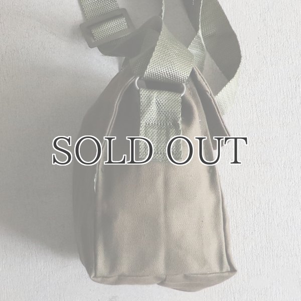 画像12: DEAD STOCK  / Czech Army Cotton Canvas Shoulder Small Bag（チェコ軍 コットンキャンバス ショルダー スモールバッグ） (12)
