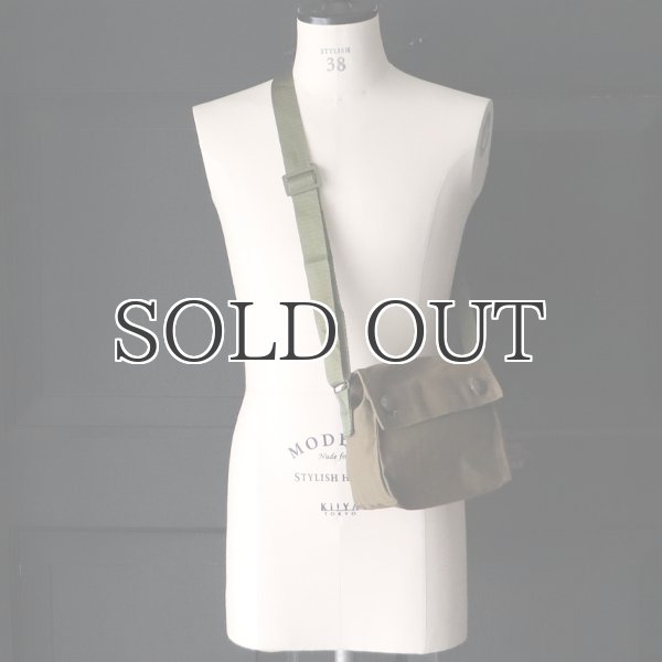 画像2: DEAD STOCK  / Czech Army Cotton Canvas Shoulder Small Bag（チェコ軍 コットンキャンバス ショルダー スモールバッグ） (2)