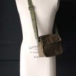 画像3: DEAD STOCK  / Czech Army Cotton Canvas Shoulder Small Bag（チェコ軍 コットンキャンバス ショルダー スモールバッグ） (3)