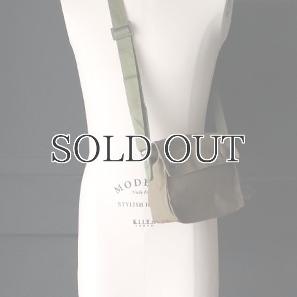 画像3: DEAD STOCK  / Czech Army Cotton Canvas Shoulder Small Bag（チェコ軍 コットンキャンバス ショルダー スモールバッグ） (3)