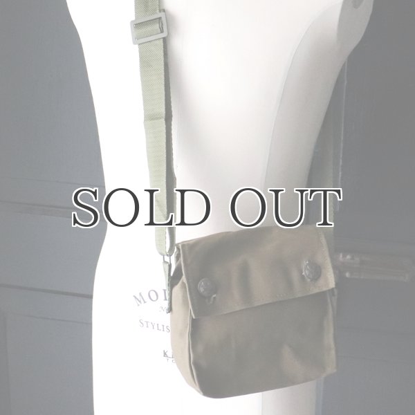 画像4: DEAD STOCK  / Czech Army Cotton Canvas Shoulder Small Bag（チェコ軍 コットンキャンバス ショルダー スモールバッグ） (4)