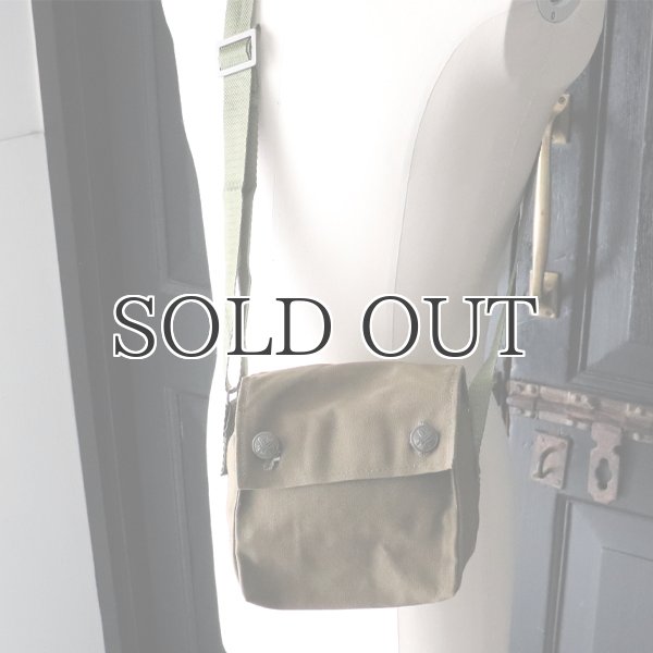 画像5: DEAD STOCK  / Czech Army Cotton Canvas Shoulder Small Bag（チェコ軍 コットンキャンバス ショルダー スモールバッグ） (5)