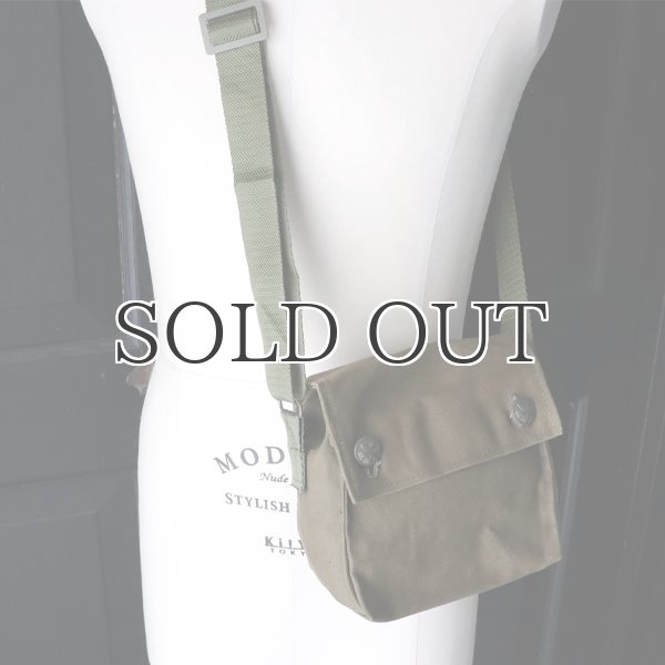 画像7: DEAD STOCK  / Czech Army Cotton Canvas Shoulder Small Bag（チェコ軍 コットンキャンバス ショルダー スモールバッグ） (7)