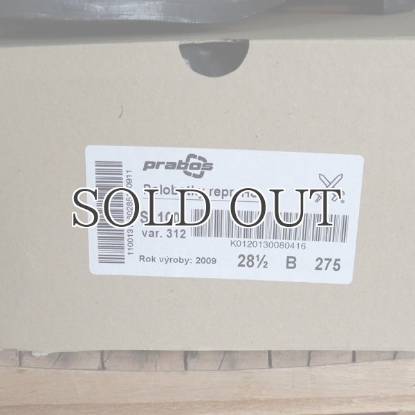 画像6: DEAD STOCK / Czech Army Leather Sole Officer Shoes（チェコ軍 Prabos社製 レザーソール オフィサー シューズ） (6)