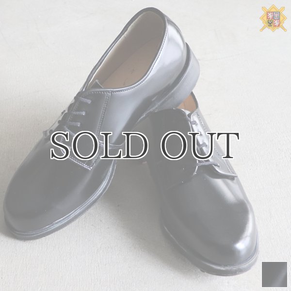 画像1: DEAD STOCK / Czech Army Leather Sole Officer Shoes（チェコ軍 Prabos社製 レザーソール オフィサー シューズ） (1)