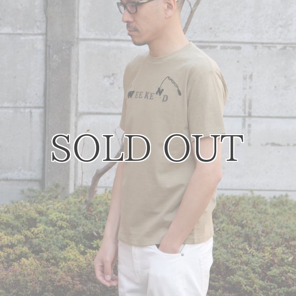 画像3: Riding High  16/- JERSEY P&E S/S TEE(WEEKEND)【MADE IN JAPAN】『日本製』 (3)