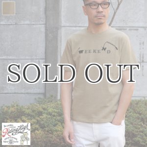 画像: Riding High  16/- JERSEY P&E S/S TEE(WEEKEND)【MADE IN JAPAN】『日本製』