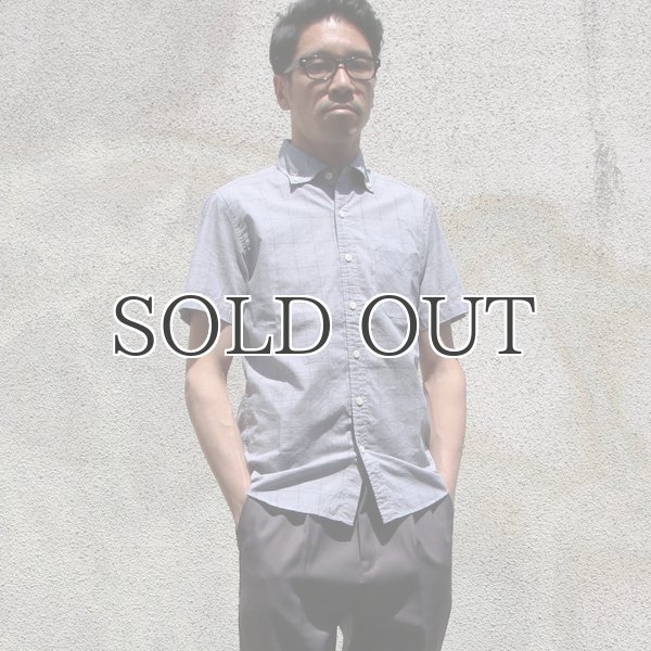 画像8: ワイドスプレッドボタンダウンカラー半袖シャツ【MADE IN JAPAN】『日本製』/ Upscape Audience (8)