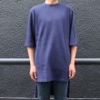 画像11: 度詰ワッフル サイドスリット ロングビッグ 5/S Tee【MADE IN JAPAN】『日本製』/ Upscape Audience (11)