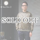 画像: ひょうたんキルト ラグランスリーブZIP　C/N　L/S【MADE IN JAPAN】『日本製』/ Upscape Audience