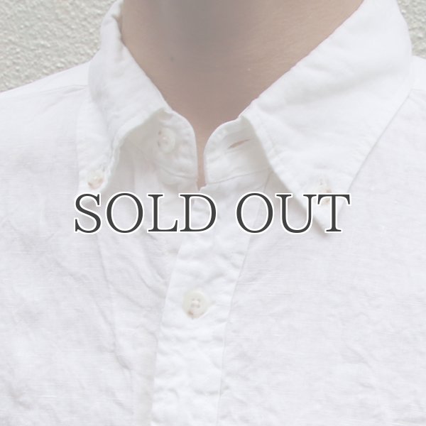 画像10: 【RE PRICE / 価格改定】"Hardmans"リネン ボタンダウン L/S シャツ［Lady's］『日本製』/ Upscape Audience (10)