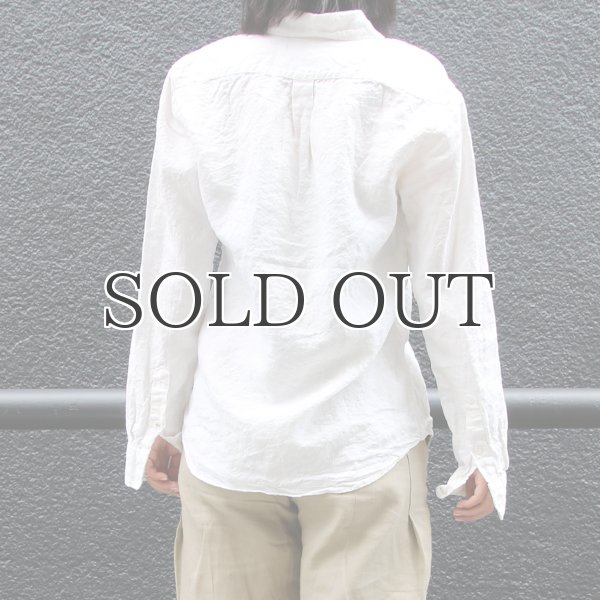 画像9: 【RE PRICE / 価格改定】"Hardmans"リネン ボタンダウン L/S シャツ［Lady's］『日本製』/ Upscape Audience (9)
