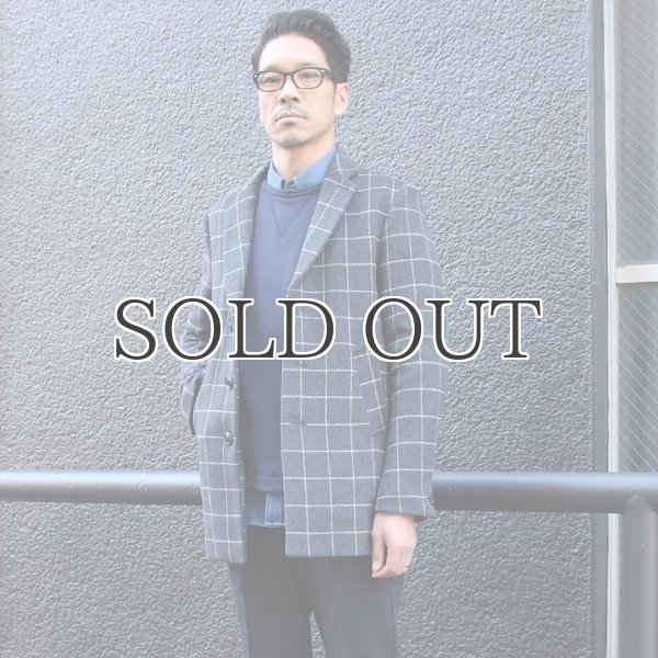 画像3: Wフェイスビーバー3ボタンショートチェスタージャケット 【送料無料】 / Audience (3)