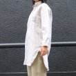 画像2: 【RE PRICE/価格改定】French Linen（フレンチリネン）綿麻交織ダンガリー ローマシャツコート［Lady's］【MADE IN JAPAN】『日本製』/ Upscape Audience (2)