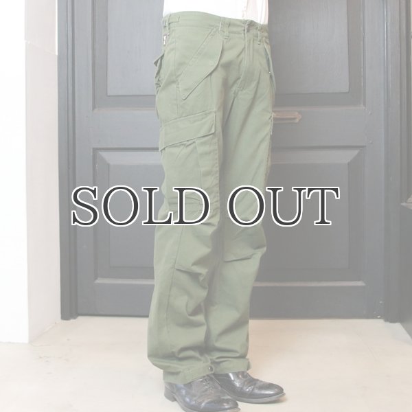画像3: コンパクトヘリンボーン丸ポケカーゴパンツ 【RE-STOCK】 / GUN HO × Audience (3)