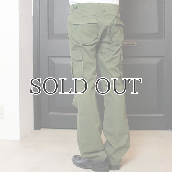 画像4: コンパクトヘリンボーン丸ポケカーゴパンツ 【RE-STOCK】 / GUN HO × Audience (4)