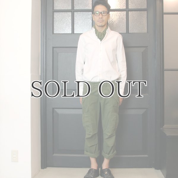 画像5: コンパクトヘリンボーン丸ポケカーゴパンツ 【RE-STOCK】 / GUN HO × Audience (5)