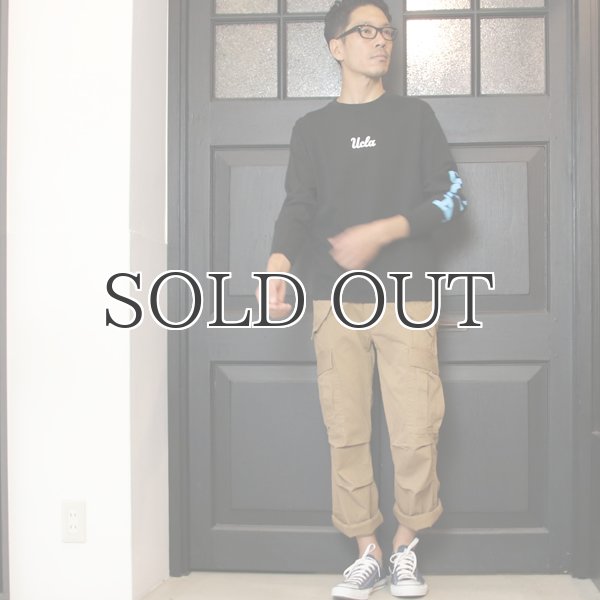 画像6: コンパクトヘリンボーン丸ポケカーゴパンツ 【RE-STOCK】 / GUN HO × Audience (6)