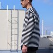 画像11: VORTEX 8オンス(MVS天竺）ロシアンボーダー ボートネック ボクシー Tee【MADE IN JAPAN】『日本製』/ Upscape Audience (11)