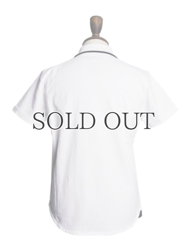 画像3: リサイクル米綿リブライン半袖ポロシャツ / Audience (3)