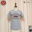 画像1: HARVARD"HARVARD UNIVERSITY"C/N S/S 6oz オールドプリントT [Lady's] / Audience (1)