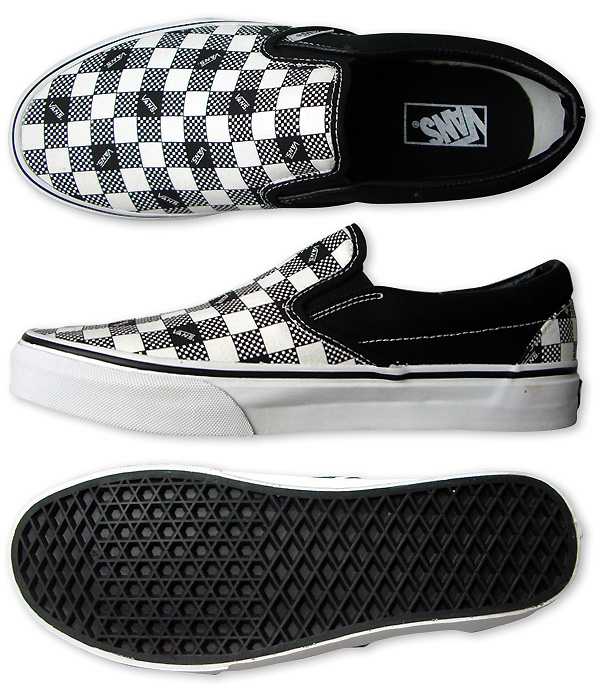 画像: USAモデル VANS クラシックスリッポン（Vans Chckrbrd）