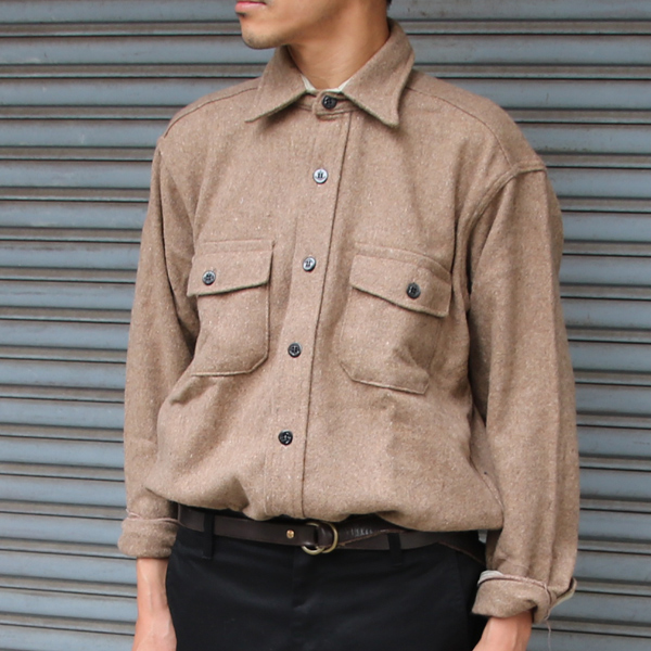 MELTON COMPANY (メルトンカンパニー) CPOウールチェックシャツ