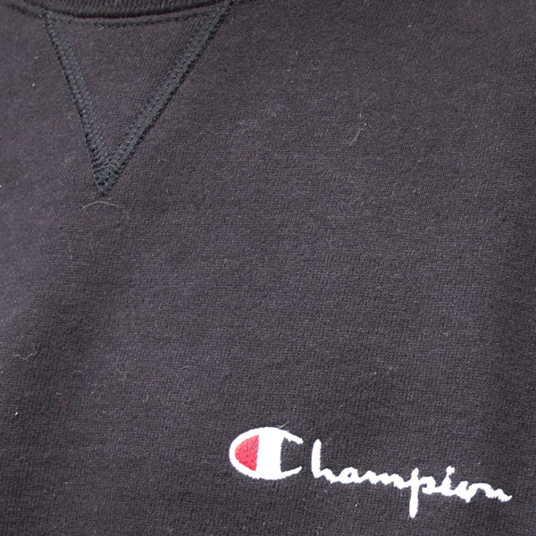 画像: Champion (チャンピオン) ロゴ刺繍入りクルーネックスウェット【MADE IN U.S.A】『米国製』/ デッドストック