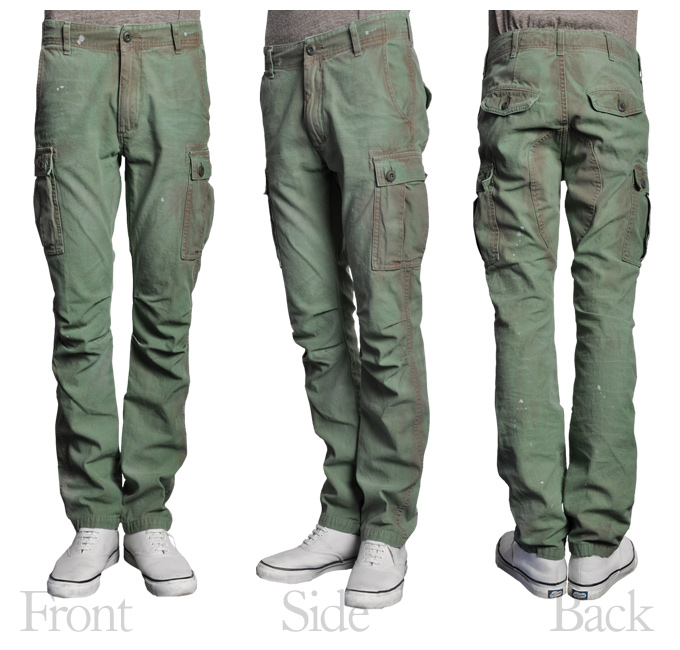 画像: 高密度バックウェポン50s加工ヴィンテージカーゴパンツ 【送料無料】 / Audience