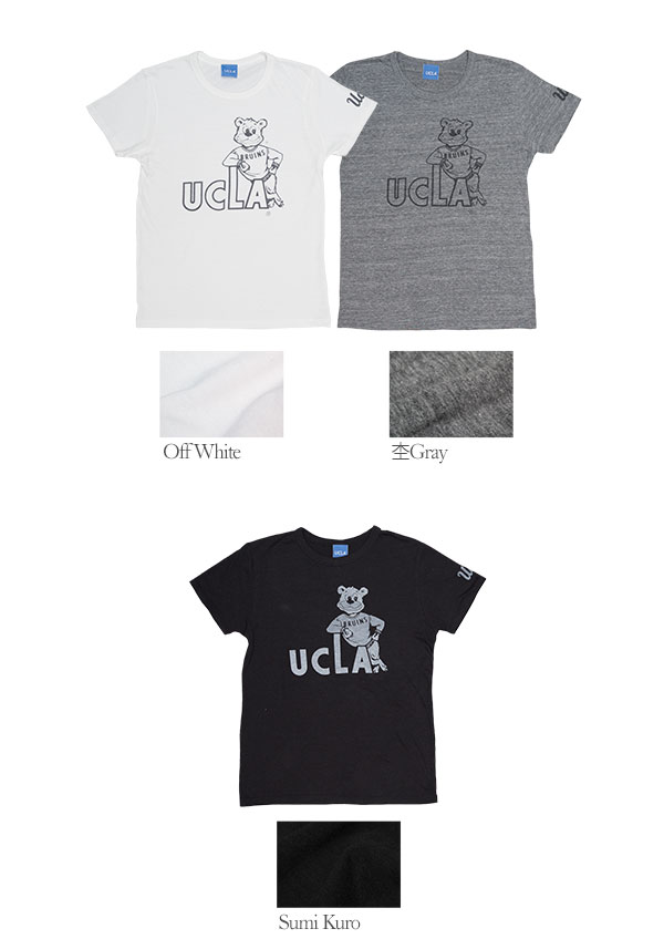 画像: UCLA"UCLA BRUINS"三素材混カレッジプリント半袖クルーネックTシャツ [Lady's] / Audience