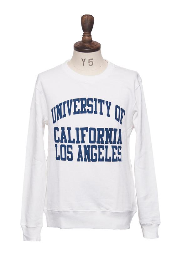 画像2: 【RE PRICE / 価格改定】UCLA" UNIVERSITY OF CALIFORNIA LOS ANGELES"C/N L/S スウェット [Lady's] / Audience (2)