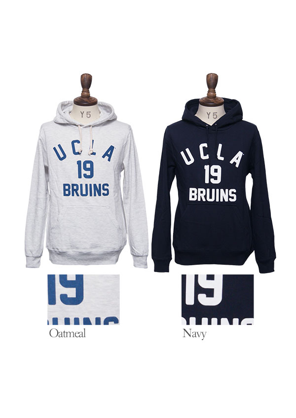 画像: UCLA"UCLA 19 BRUINS"フーデッドライトパーカー [Lady's] / Audience