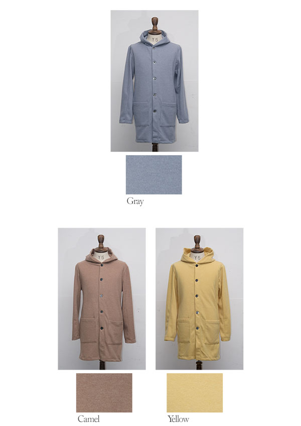 画像: 【RE PRICE / 価格改定】9Gスパン起毛フードロングカーデコート [Lady's]【MADE IN JAPAN】『日本製』/ Upscape Audience