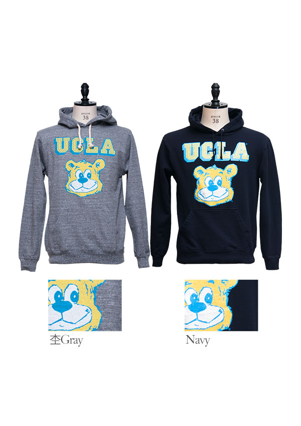画像: UCLA"UCLA BEAR" フーデッドライトパーカー[Lady's] / Audience