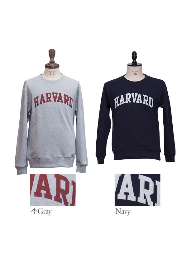 画像: HARVARD"HARVARD"クルーネック長袖スウェット[Lady's] / Audience