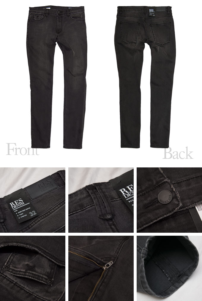 画像: RAIL BRING IT BLACK 【送料無料】 / RES DENIM