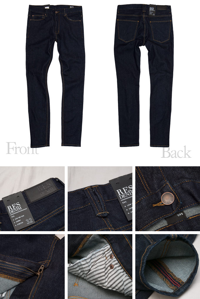 画像: RAIL BULLIT RINSE / RES DENIM