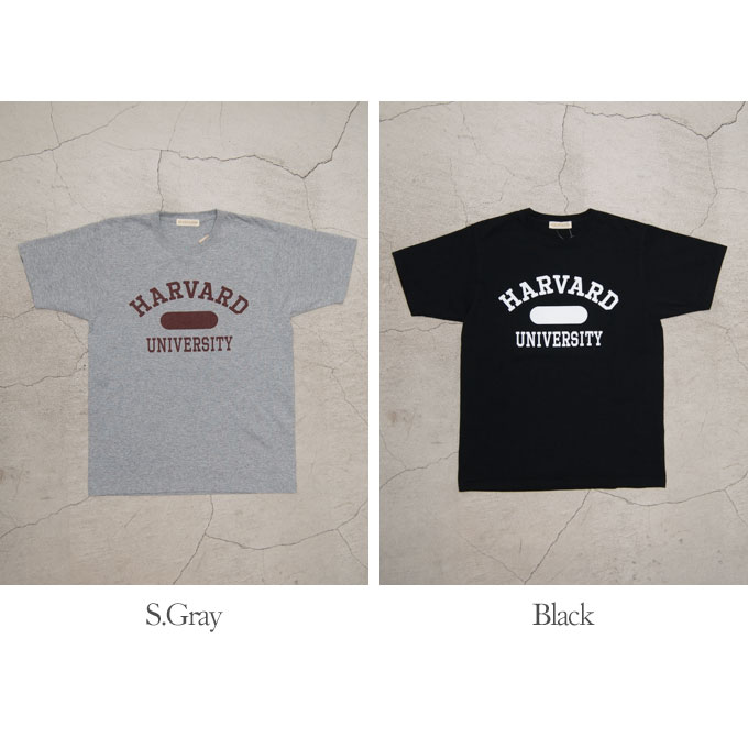 画像: HARVARD"HARVARD UNIVERSITY"C/N S/S 6oz オールドプリントT [Lady's] / Audience