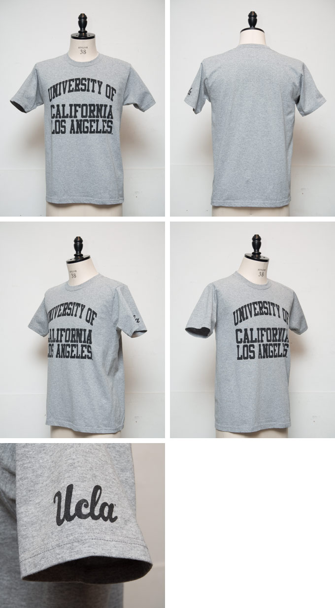 画像: 【RE PRICE / 価格改定】UCLA"UNIVERSITY CALIFORNIA LOS ANGELES"C/N S/S 6.6oz オールドプリントT / Audience