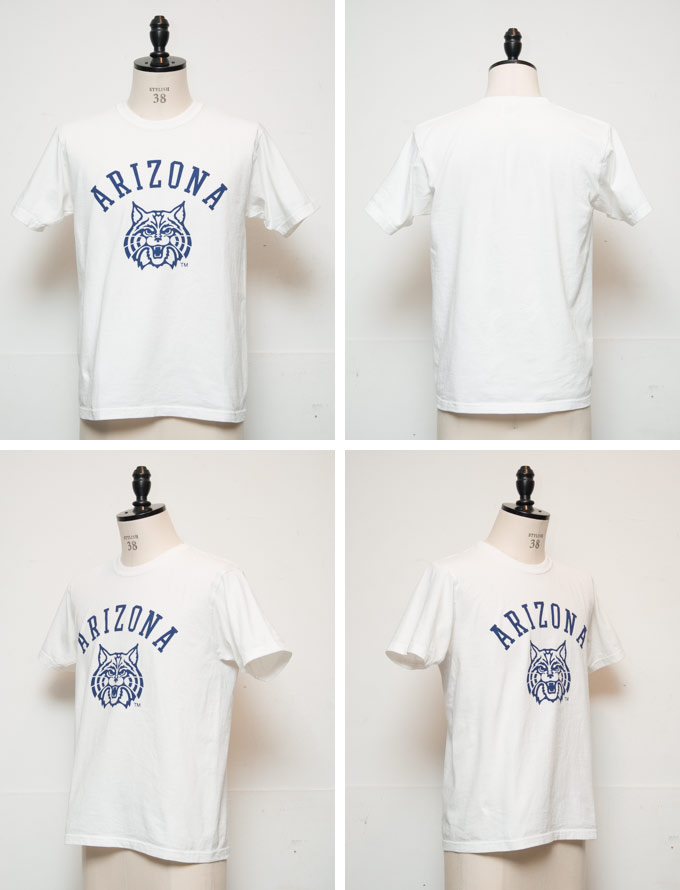 画像: ARIZONA"ARIZONA LOGO" C/N S/S 6.6oz オールドプリントT [Lady's] / Audience