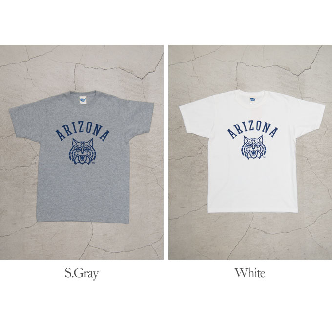 画像: ARIZONA"ARIZONA LOGO" C/N S/S 6.6oz オールドプリントT [Lady's] / Audience