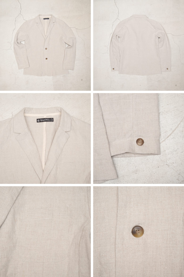 画像: フレンチリネンナチュールドキャンバス2Bジャケット [Lady's]【MADE IN JAPAN】『日本製』/ Upscape Audience