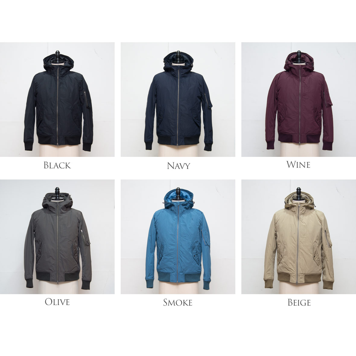 画像: 割繊糸サーモライトスタンドフードMA1ブルゾン [Lady's] 【送料無料】【予約販売・9月上旬頃入荷】 / Audience