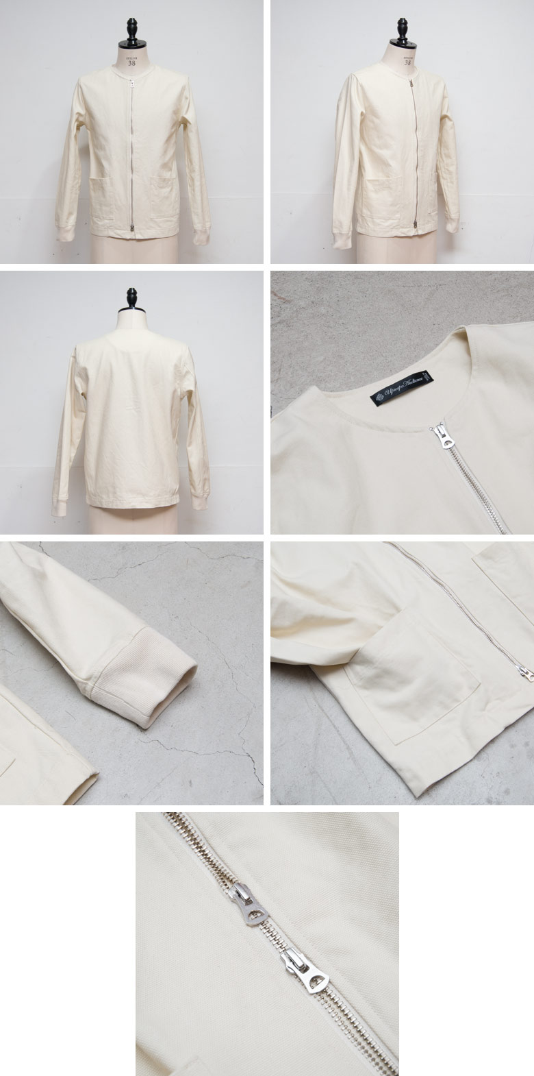 画像: ヘビーオックスノーカラージップジャケット [Lady's]【MADE IN JAPAN】『日本製』/ Upscape Audience