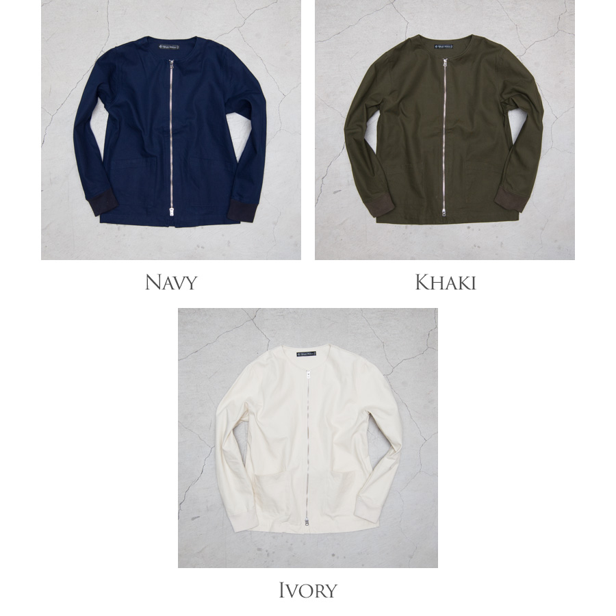 画像: ヘビーオックスノーカラージップジャケット [Lady's]【MADE IN JAPAN】『日本製』/ Upscape Audience