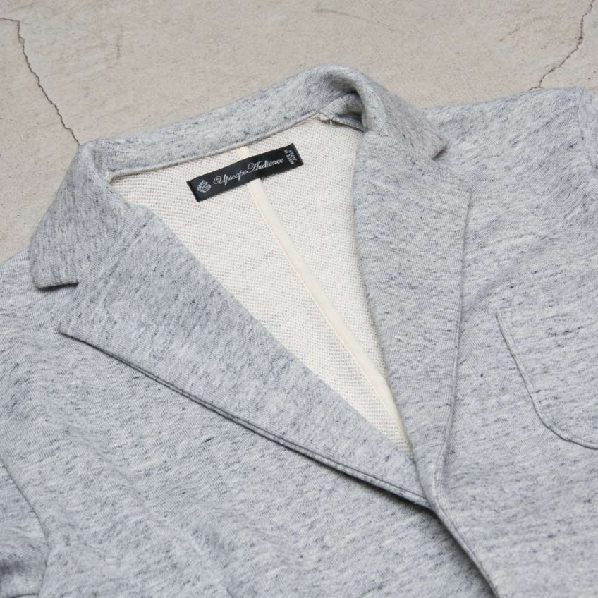 画像: 【RE PRICE / 価格改定】度詰裏毛2ボタンテーラード【MADE IN JAPAN】『日本製』 / Upscape Audience