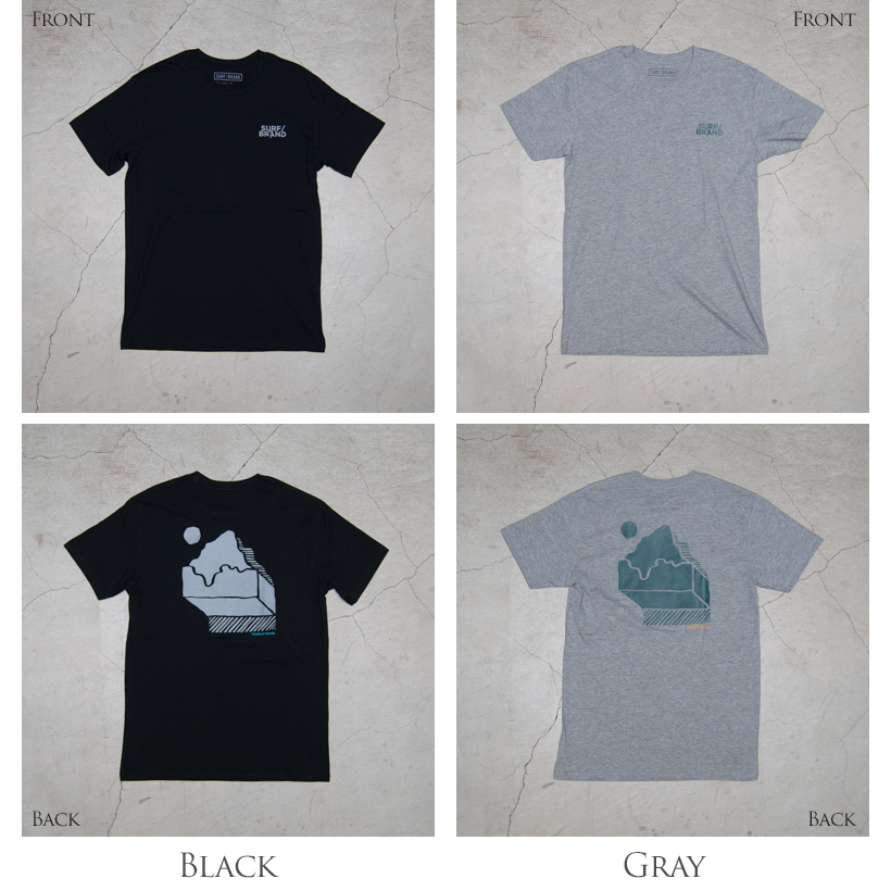 画像: 【RE PRICE / 価格改定】"MOUNTAINS" 半袖Tシャツ / SURF/BRAND