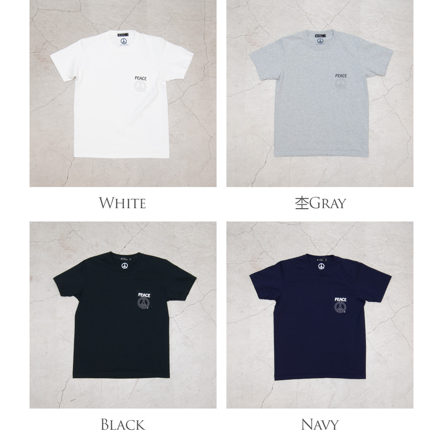 画像: 【RE PRICE / 価格改定】7.1oz丸胴米綿ボディーピースポケットTEE / Audience