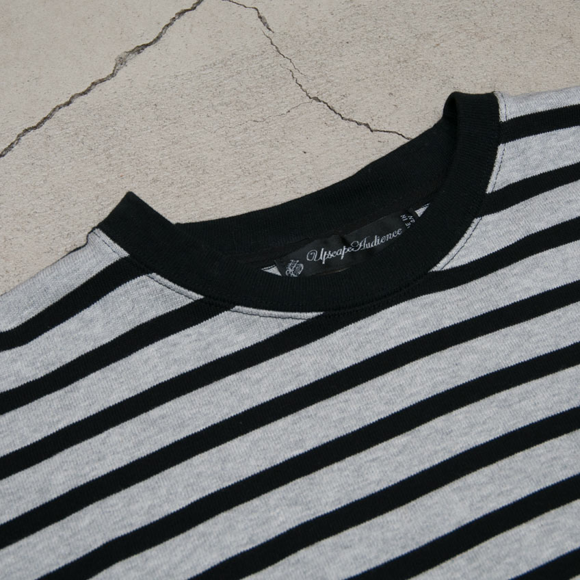 画像: BSQボーダークルーネック胸ポケ付ビックT 【MADE IN JAPAN】『日本製』/ Upscape Audience